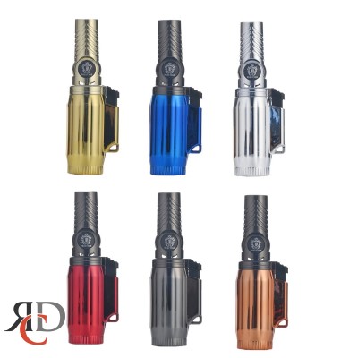PRESTIGE TORCH LIGHTERS METALLIC FINISH - PTDS04 12CT/ DISPLAY